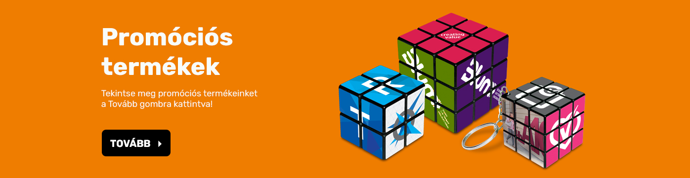 Promóciós Rubik kocka termékek - Rubik